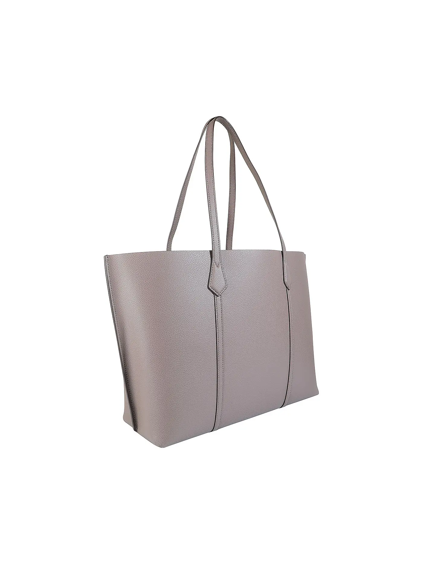 TORY BURCH | Ledertasche - Tote Bag PERRY TRIPLE COMPARTMENT | beige